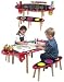 Kitchen & Housewares : Alex Super Art Table with Paper Roll and Two Benches