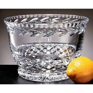 LARGE GARLAND BOWL LARGE GARLAND CRYSTAL REVERE BOWL Bowl by