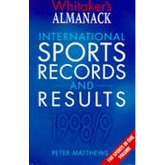 Whitaker's Almanack International Sports Records and Results (Whitakers Almanack)