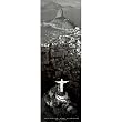 (21x62) Rio De Janeiro (Cristo Redentor, Mureo Do Corcovado, Door) Art Poster Print