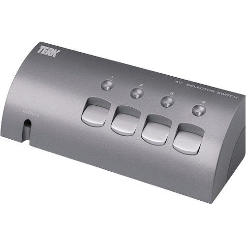 Childrens Toyshop  Electronics : Terk VS-4 S-Video/Video/Audio Switch Selector (4 Inputs, 2 Outputs)