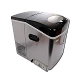 NewAir AI-210SS Portable Ice Maker In Stainless Steel With 35 Pound Daily Ice Making Capacity