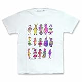ハーイ、コンニチワ！Ver.1 Tシャツ（ホワイト）（M） : 草間彌生の画像