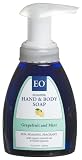 EO Foaming Hand & Body Soap, Grapefruit & Mint, 8.5-Ounce Bottles (Pack of 2)
