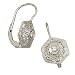 14kt White Gold Diamond Filigree Fancy Earrings