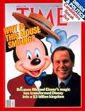 Michael Eisner, and Mickey Mouse / TIME Cover: April 25, 1988, Art Poster by TIME Magazine