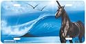 Majestic Unicorn - Horses - Wildlife Decor Art Print - License Plate Tag By Jason Fetko From Airstrike
