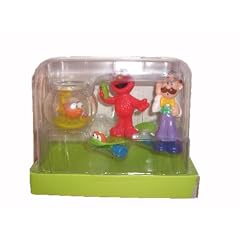 FISHER PRICE - SESAMSTRASSE - 3 Figuren Set - Elmo - aus USA