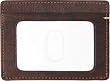Milano Credit Card Case, Tan/ Brown
