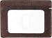 Milano Credit Card Case, Tan/ Brown