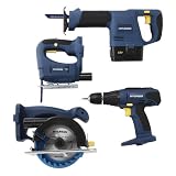 Hyundai 18-volt 3 Saws and Drill Combo Kit - HHI-C8K-8