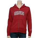 Arkansas Razorbacks Ladies Cardinal University Full Zip Hoody Sweatshirt