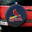 St. Louis Cardinals MLB Spare Tire Cover (Black) by Fremont Die