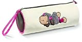 Nici Sheep Lucy Mah Plush Pouch (Round, Beige)