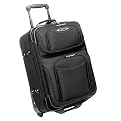 Traveler's Choice El Dorado Ballistic Nylon Carry-On Upright - Black