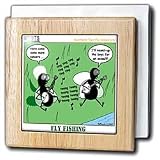 Review 3dRose LLC  / Fly Fishing - Northern Tier High Adventure - 6 Inch Tile Napkin Holder