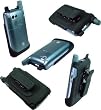 AUTHENTIC CELLET ELITE RUBBERIZED COATED SWIVEL BELT CLIP HOLSTER for PALM TREO 650, 700, 700p, 700w, 700wx - RETAIL PACKAGING