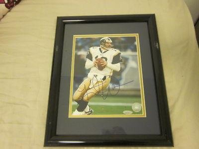 Kurt Warner St. Louis Rams Autographed Framed Photo PSA/DNA - Framed NFL Photos, Plaques and Collages