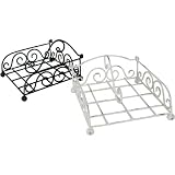Wrought iron vintage French style napkin holder dispenser