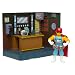 The Simpsons Exclusive Playset Moe's Bar with Duffman