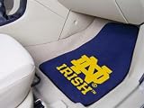 Notre Dame Fighting Irish universal fit Carpet 2 Pc Car Floor Mat (Rug)