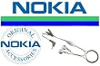 Nokia HS-7 Dual Mono Handsfree Headset for N-Gage QD, 8801, 7380, 7370, 7280, 6600, 6590i, 6590, 6061, 6030, 3660, 3650, 3620, 3600, 3560, 3520, 2651, 2600