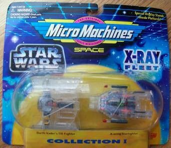 Star Wars Micro Machines X-Ray Fleet Collection 1