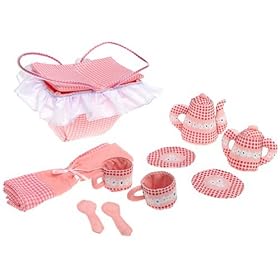 Click here to buy Tea Party Set Soft Sculpture Play Set by Pockets Of Learning.