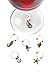 True Fabrications Nautical Wine Glass Charms