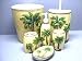 PALM TREE 3D Gold Trim 7 pc. Bath Bathroom Set ALL NEW!