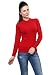 Renka Red Color Knitted Pullover Sweater for Women RS.699.00