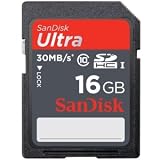 Sandisk SDSDU-016G-A11 16GB Ultra SDHC UHS-I Card 30MB/s (Class 10)