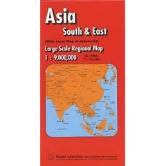 South and East Asia Regional Map (Red Cover)