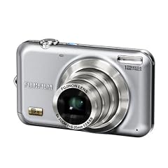 Fujifilm Finepix JX200 Digitalkamera (12 Megapixel, 5-fach opt.Zoom, 6,9 cm Display) silber