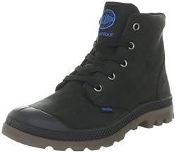 Palladium PAMPA HI LT L GUSSET 92906-057-M, Damen Stiefel, Schwarz (BLACK/DARK GUM), EU 41 (UK 7)