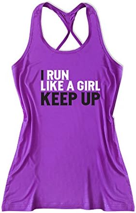 Workoutclothing Women Workout Tank Top Fitness Running Shirt with motivational and Funny Saying