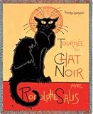 Tournee Chat Noir Throw - 70 x 53 Blanket/Throw