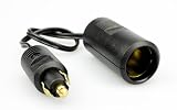 Produkt-Bild: M+S 050203 Adapter Norm-Stecker mit Zigaretten Anz&uuml;nder Kupplung