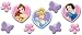 Decorative Mini Foam Shapes: Disney Princess - 9 Pieces