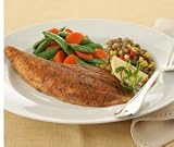 Gourmet Food : Blackened Catfish w/Lentil Corn & Sugar Snap Peas w/Carrots