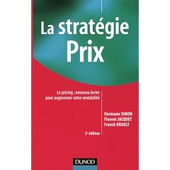 La strat�gie prix : Le pricing : nouveau levier pour augmenter votre rentabilit�