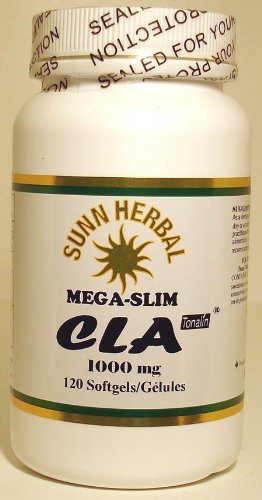 MEGA-SLIM CLA, 120 Softgels of 1000mg