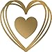 Couture Creations Hotfoil Mini Stamps-Heart