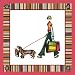 The Girls Have Got to Shop Art Poster Print by Jane Mosse, 11x11