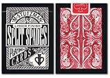 RARE David Blaine SPLIT SPADES [RED] Playing Cards Deck at Ellusionist.com