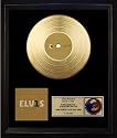 Elvis 30 Number 1 Hits - Album Gold Disc
