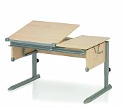 Kettler 06603-273 Kid's Comfort Schreibtisch silber / Ahorn: Amazon.de: Kuche & Haushalt