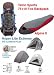 3Pc PACKAGE: BLUE FOX 5,187 Cu In Backpack, ALPINE-ll 20 Deg. Mummy & HYPERLITE XT Tent By High Peak