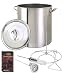 Outdoor Living : Eastman Outdoors 30-Quart Stainless Steel Outdoor Cooking Set