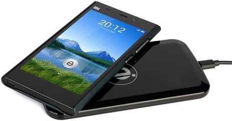 EiioX Qi Enabled Wireless Charger Inductive Charging Pad Station for All Qi Standard Devices Black